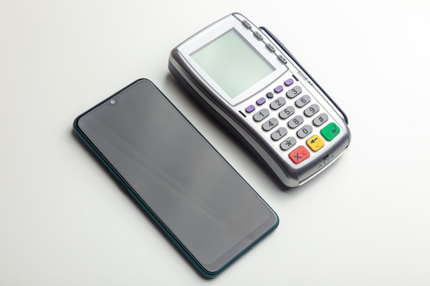 Nfc Mobile phone payment with mobile Bank terminal