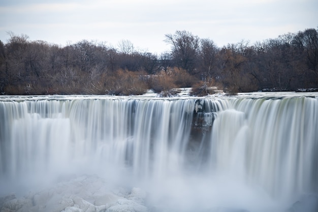 Niagara falls in Winter