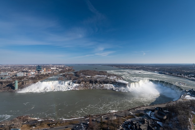 Niagara falls in Winter