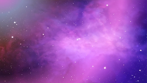 Nice purple Stars Dream Background