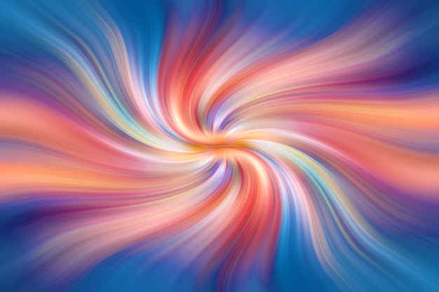 Nice Rainbow gradient Color Abstract Twisted Background