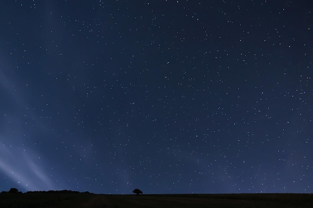 Night background. Night starry sky. Night sky with stars