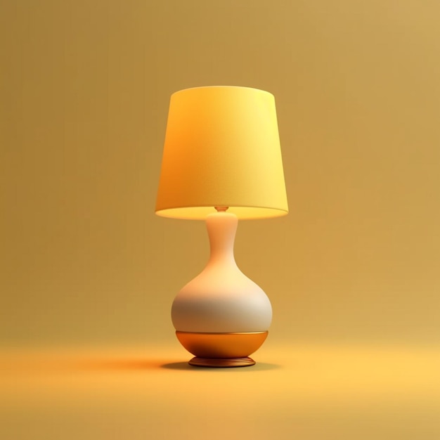 Night lamp bedroom decoration AI Generated