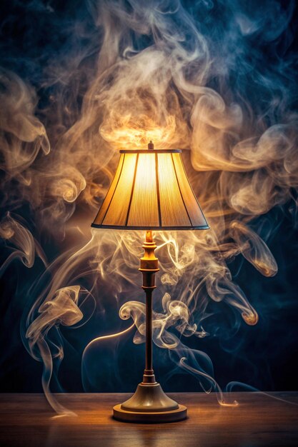 night light lamp wallpaper smoke mobile hd wallpaper original