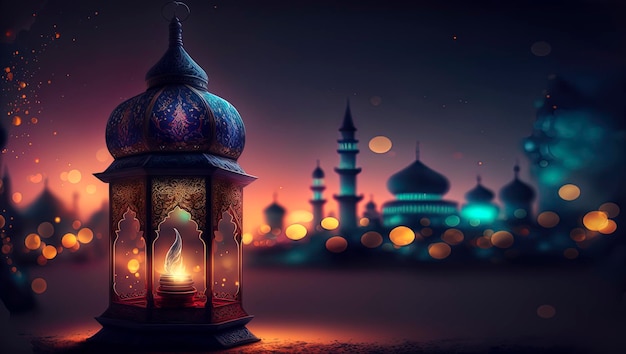 Night in Ramadan Generative AI