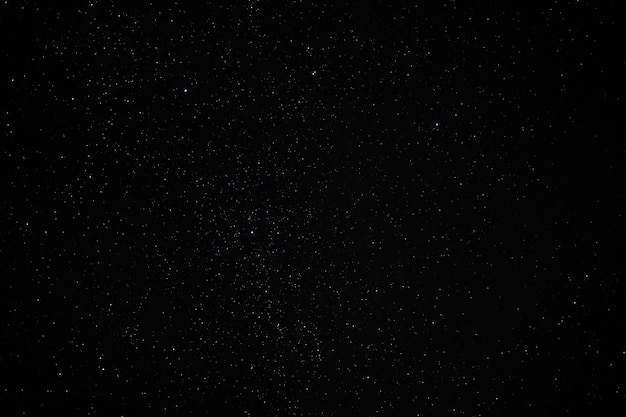 Night sky. Stars and galaxies in the sky at dusk.