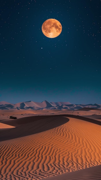 a night sky with stars and the moon