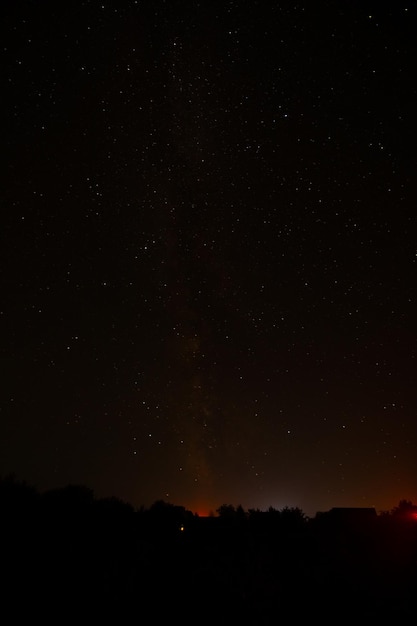 Night starry sky Milky Way Abstract dark background