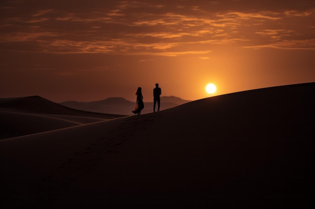 Nighttime Serenity in the Desert