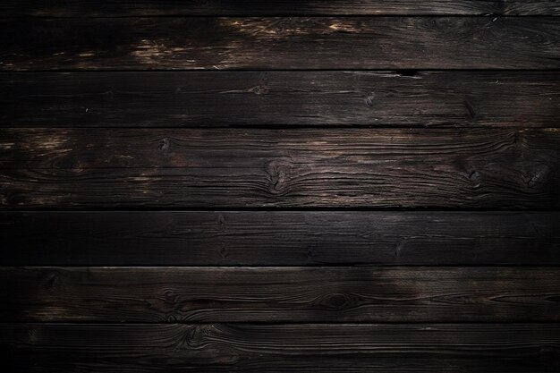 Nightwood Nocturne Black Wood Texture Background photo