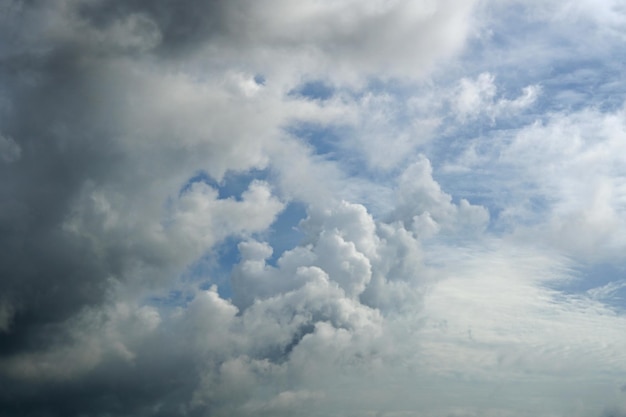 Nimbus clouds in the sky backgrounds