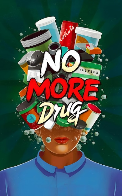 No More Drug poster