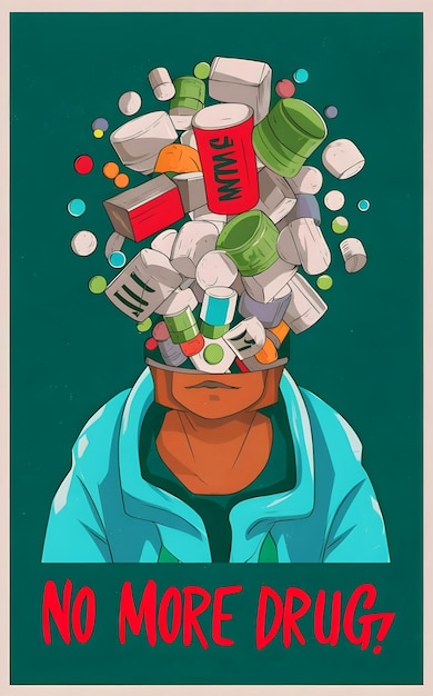 No More Drug poster