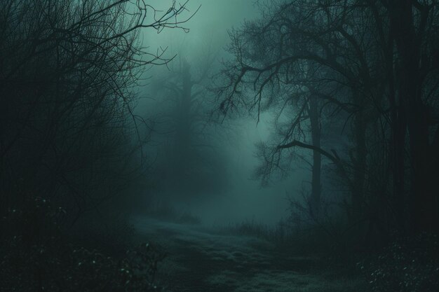 Nocturnal Fog Essence Texture portraying the essence of foggy atmospheres in midnight haze