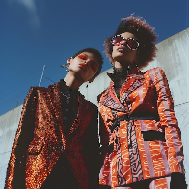 nonbinary fashion models