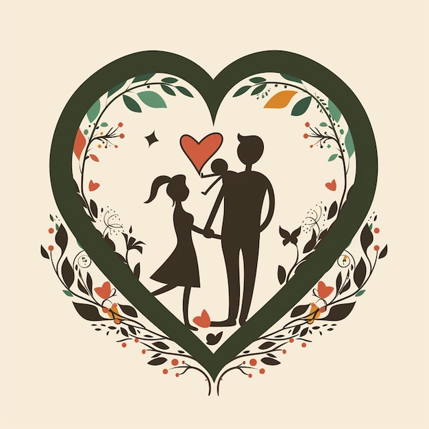 nontraditional family vector logo isolated on background