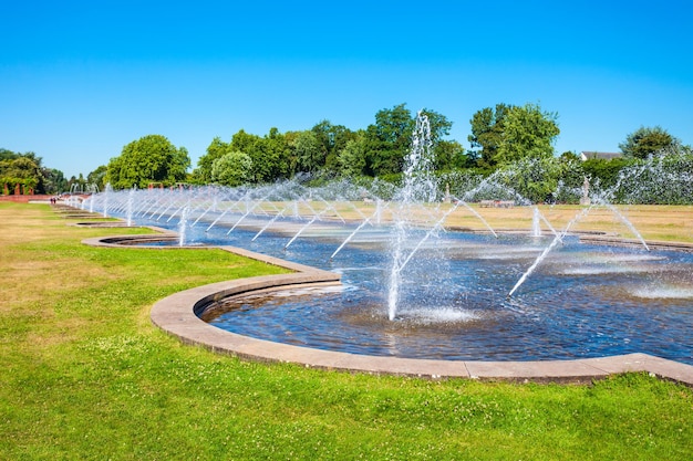 Nordpark public green area Dusseldorf