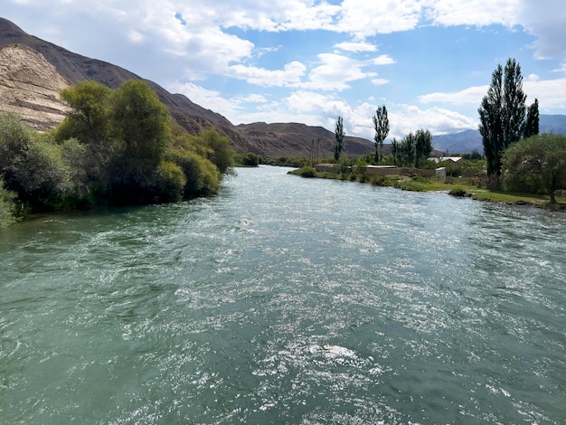 The Norin River in Kyrgyzstan