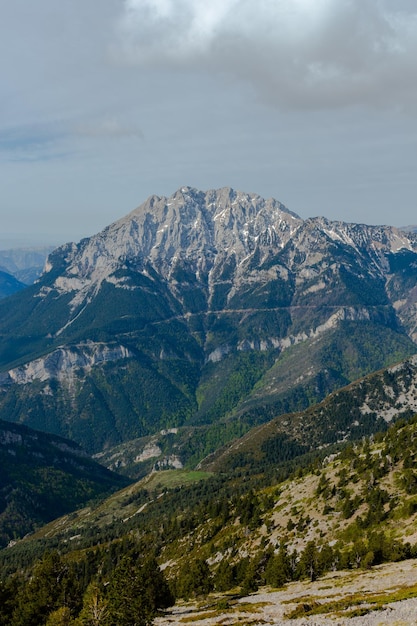 North face of Pedraforca mountain in Catalonia