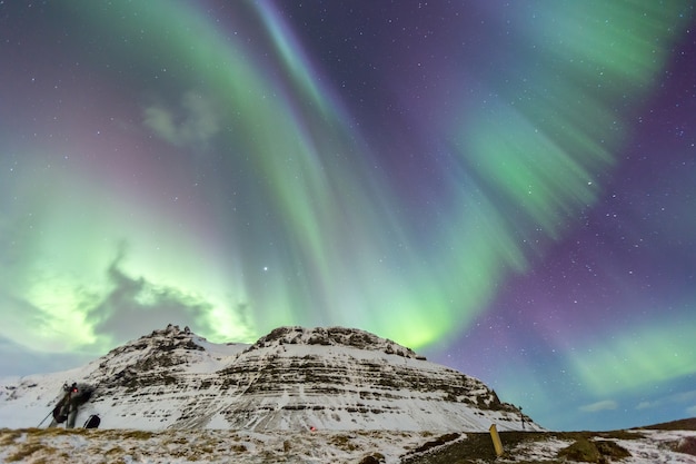 Northern Light Aurora Iceland