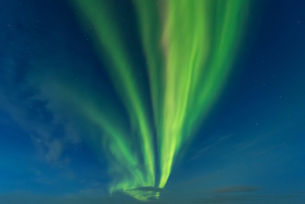  Northern lights mountain in Iceland.