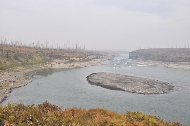 Northern river rapids