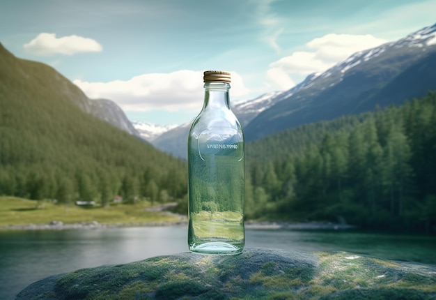 Photo norway fresh water advertising