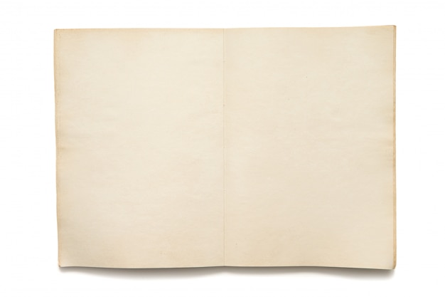 Note paper on white background