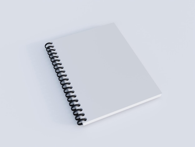 Photo notebook with a spiral bound book