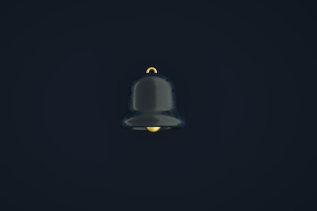 Notification bell isolated