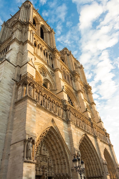 The Notre Dame cathedral