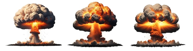 Photo the nuclear explosion is a nuclear explosion that is in the air