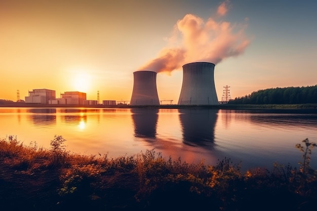 Nuclear power plant Generate Ai