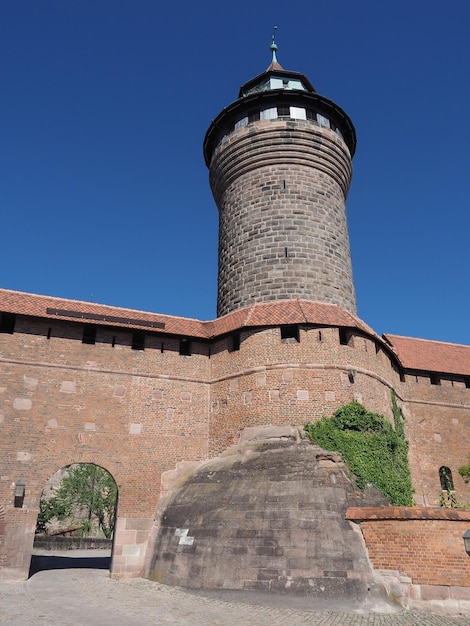 Nuernberger Burg castle in Nuernberg