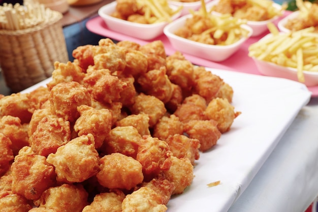 Nuggets at street food