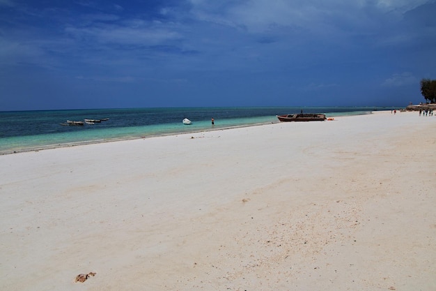 Nungwi beach in Zanzibar island Tanzania