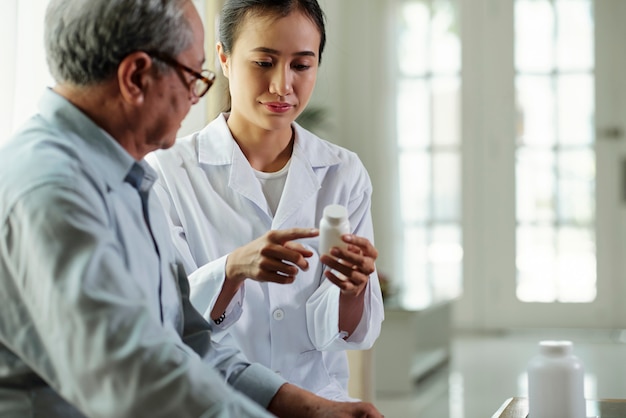 Nurse prescribing pills