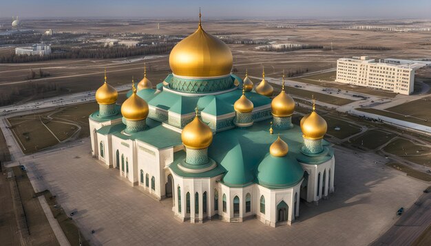 Nursultan astana kazakhstan the hazrat sultan mosque in nursultan kazakhstan