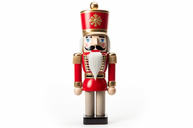 Photo nutcracker isolated on white background