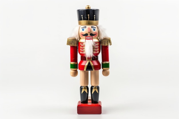 Photo nutcracker no logo or words isolated on white background