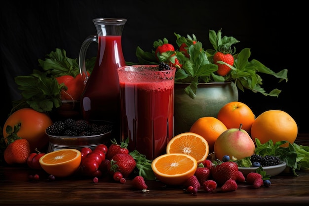 Nutrientpacked juicing homemade fruit juice