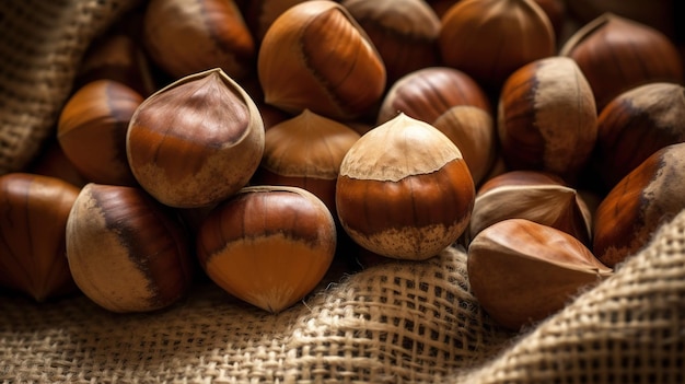 Nuts in the bowl UHD wallpaper