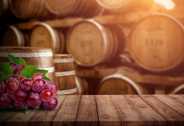 oak barrel background