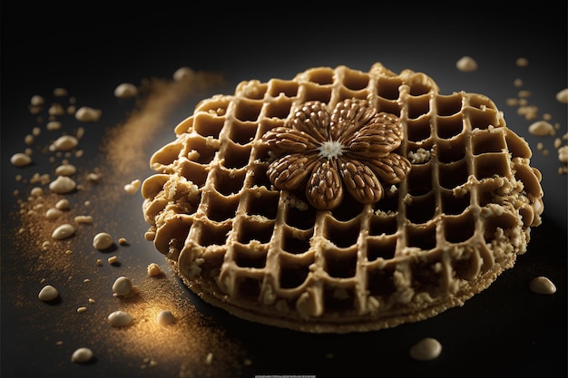 Oatmeal Nut Waffle