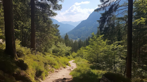 Photo oberammergau hike bavaria germany