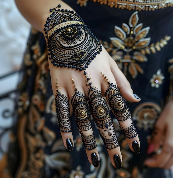 occasion bridal fashion pattern hands tattoo hand female event stylish Henna mehndi mehendi design