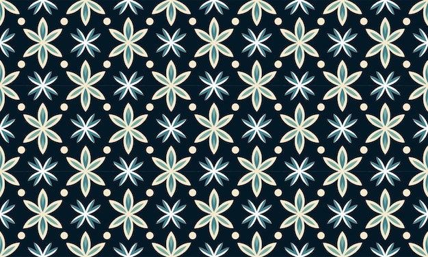 Photo ocean breeze geometric shapes seamless pattern for wallpaper background