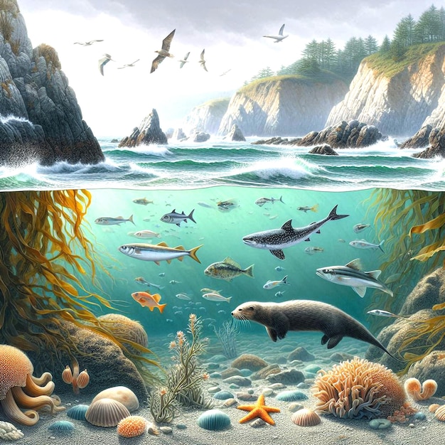 Ocean exploration uncovering the beauty of marine habitats