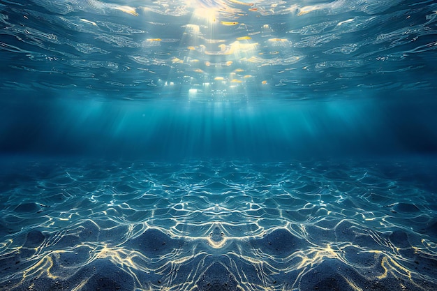 the ocean is under the surface of the ocean