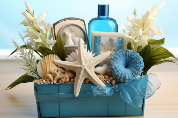 Oceanic Odyssey Gift Blue Gift photo